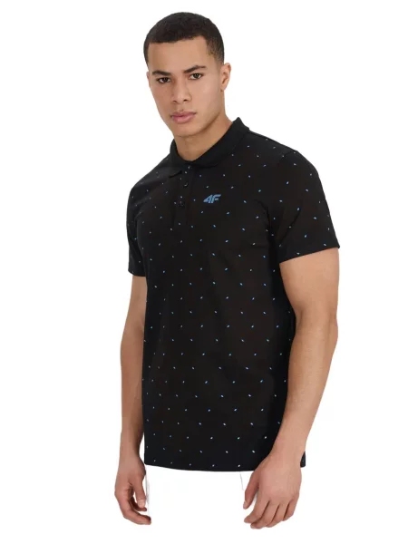 Koszulka polo 4F czarna