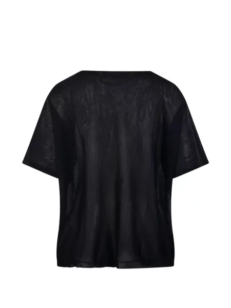 Tricou Roberto Collina tricotate negru