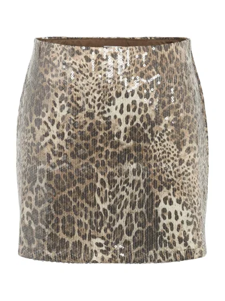 Noisy may Fustă NMJESSY crem / bej închis negru