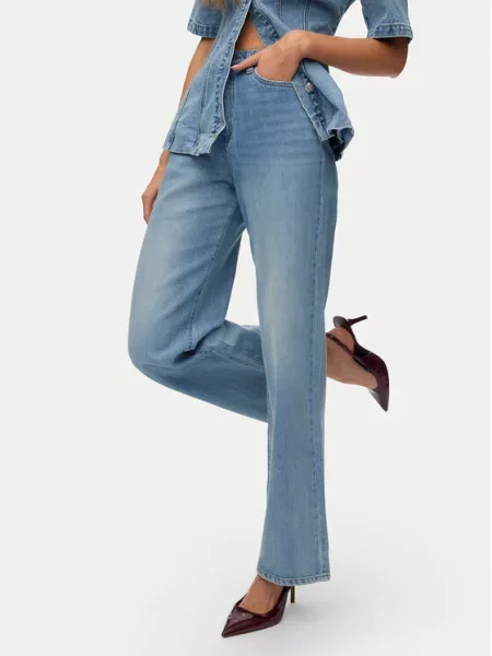 Vero Moda Jeans hlače Vega Wide Leg modra