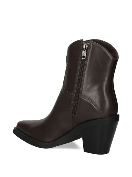 Botine Ash din piele maro