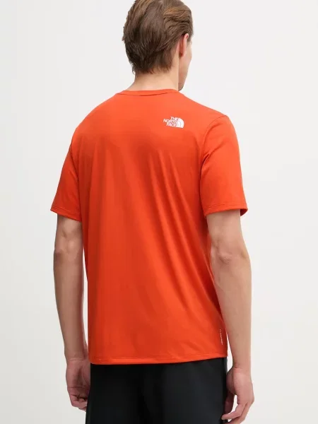 The North Face T-shirt LOGO GRAPHIC pomarańczowa