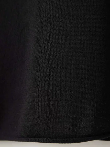 Prześwitujący sweter z cienkiej dzianiny Teen L MANGO TEEN czarny