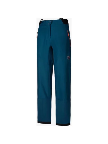 Długie spodnie La Sportiva Crossridge Evo Shell w kolorze niebieskim XS niebieskie