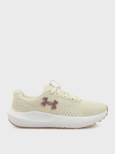 Кроссовки для бега Under Armour бежевые