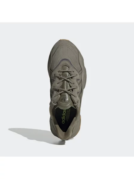 Sneakers boty adidas Originals OZWEEGO zelená šedé