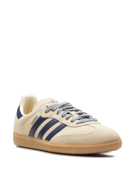 Sneakerși Adidas Samba cu dungi maro