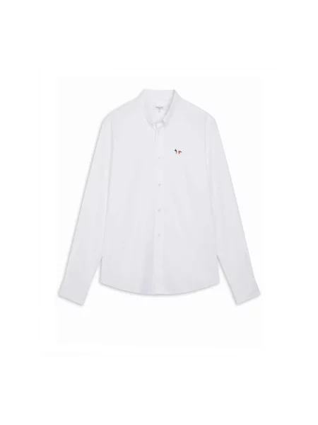 Koszula Maison Kitsune klasyczna biała