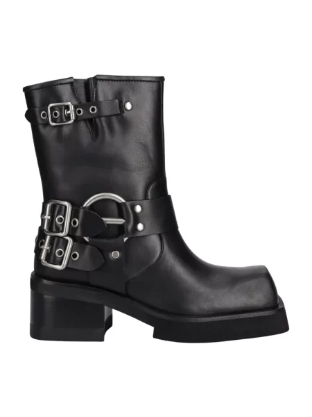 Botki Jeffrey Campbell skórzane czarne