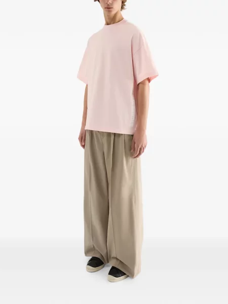 Tricou Jil Sander cu imagine roz