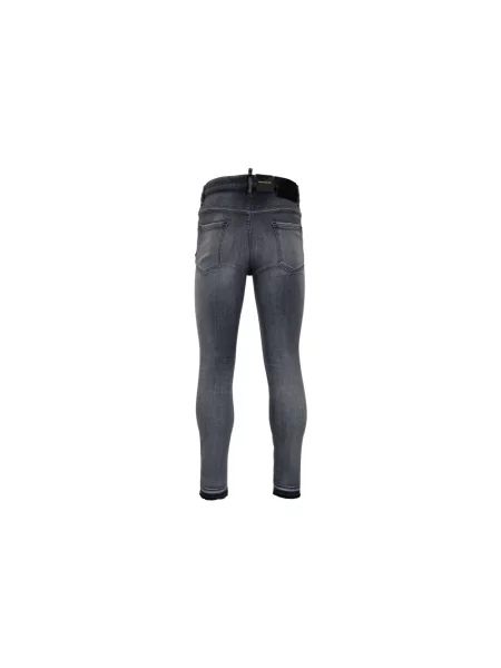 Skinny jeansy skinny Dsquared2 szare
