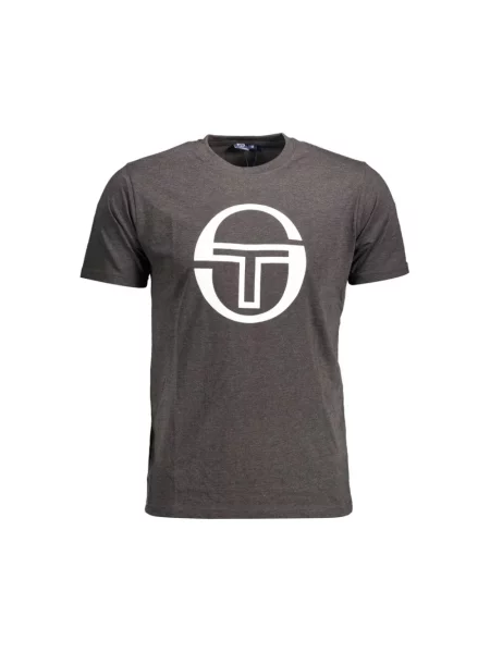 Koszulka Sergio Tacchini z krótkim rękawem szara