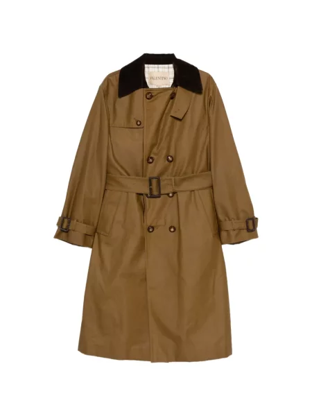 Тренчкот Valentino Garavani кафяво