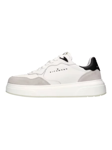 Sneakersy John Richmond skórzane białe