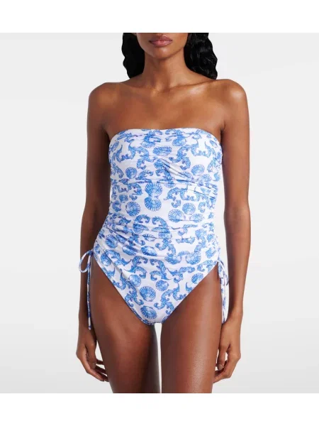 Costum de baie Melissa Odabash cu imagine albastru