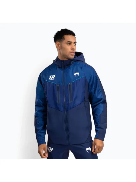 Мъжки суитшърт Venum X Top Rank Original Full Zip Hoodie navy blue синьо