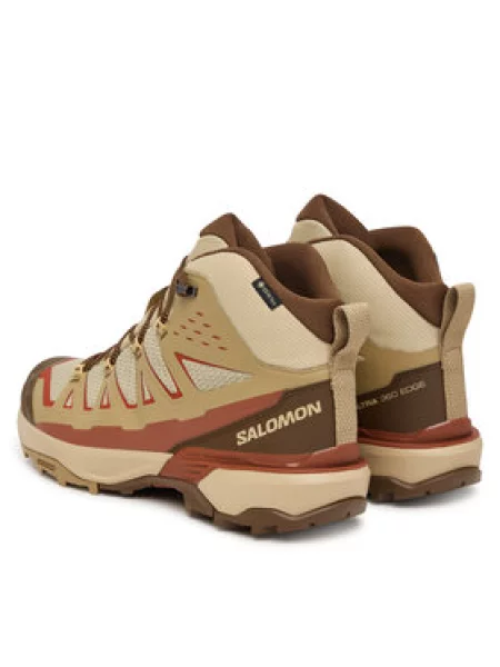 Trekking čevlji Salomon X Ultra Edge Mid Gore-Tex bež