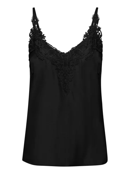 Top Cream negru