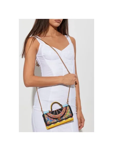 Torebka Dolce And Gabbana z nadrukiem