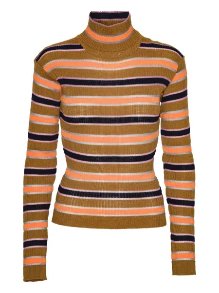 Prugasti top Henrik Vibskov narančasta