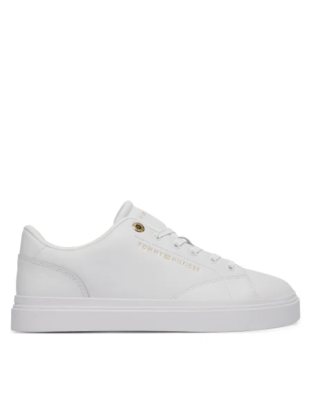 Sneakersy Tommy Hilfiger Th Feminine Cupsole Leather biela