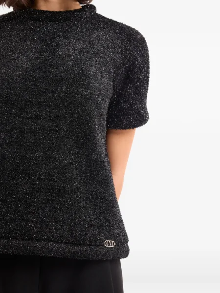 Вълнена блуза Gemy Maalouf черно