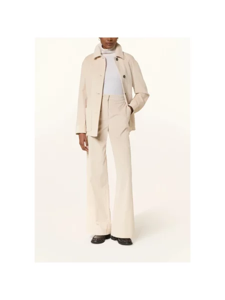 Spodnie Max Mara Studio beżowe