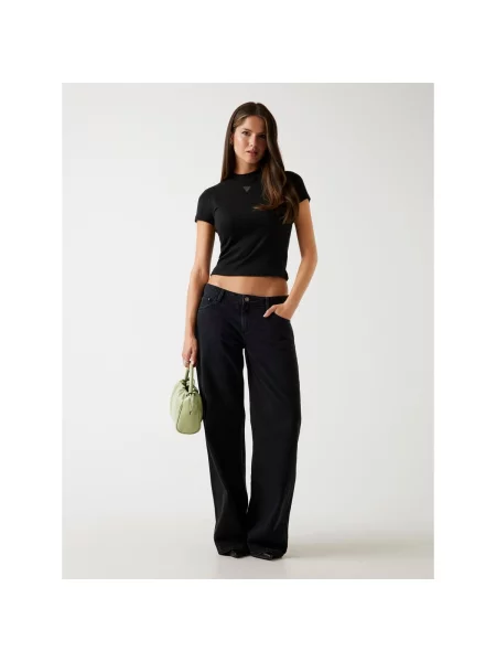 GUESS Bluză LICIA negru