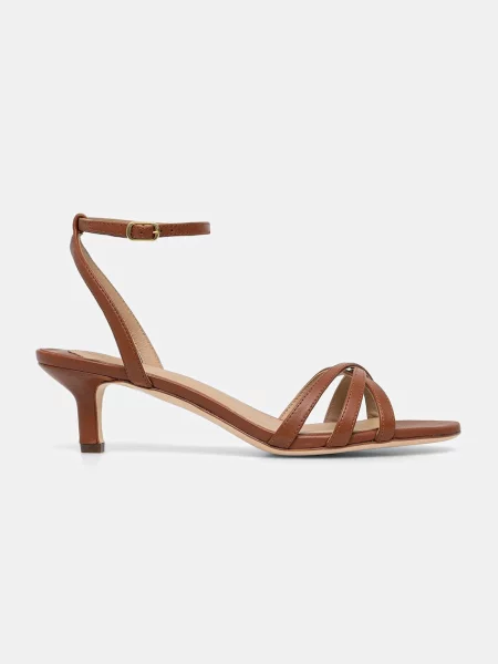 Кожаные босоножки Lauren Ralph Lauren