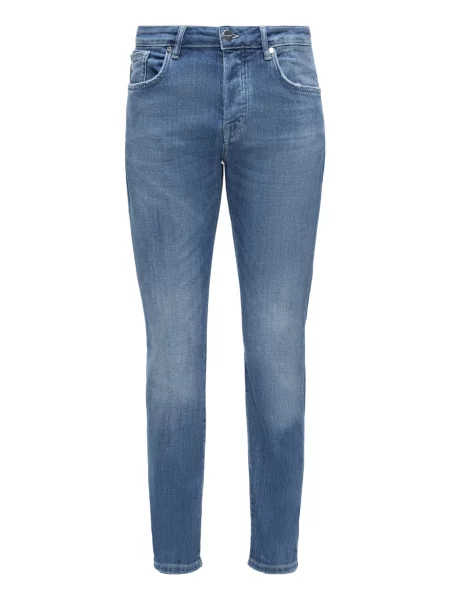 Goldgarn Džínsy denim modrá