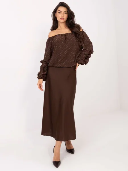 Bluza Italy Moda s printom crna