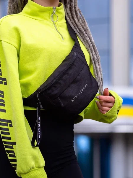 Without Поясна сумка чорний