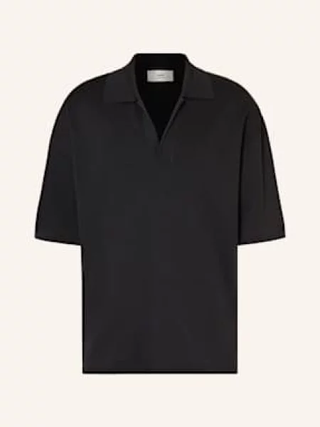 Ami Paris Úpletová Polokošile černá