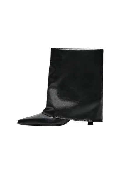 Bershka Botine negru