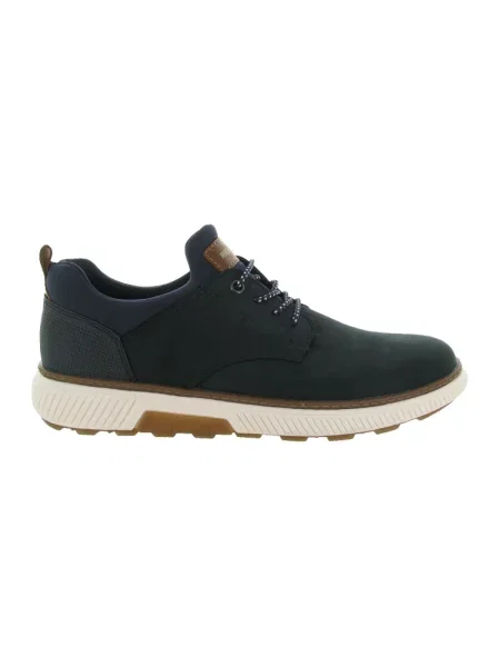 Sneakersy Rieker skórzane niebieskie