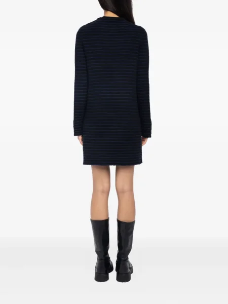 Rochie mini Zadig&voltaire cu dungi de costum negru