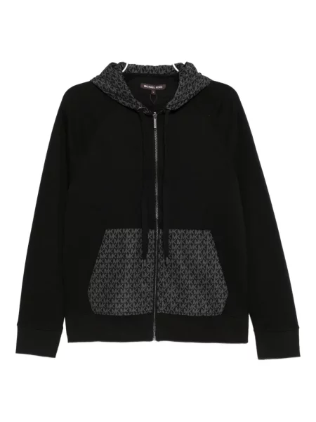 Geacă Michael Kors cu glugă negru