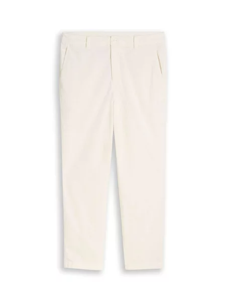 TOM TAILOR DENIM Pantaloni alb