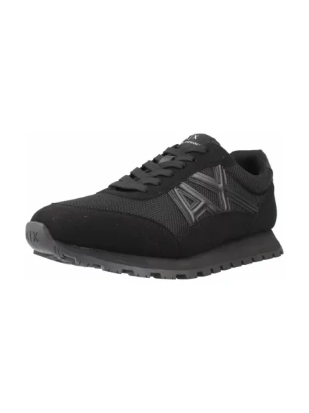 Sneakersy Armani Exchange czarne