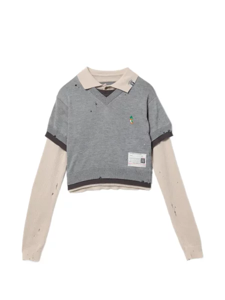Džemper Maison Mihara Yasuhiro siva