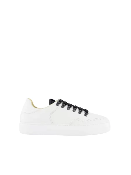 Sneakersy Nubikk skórzane białe