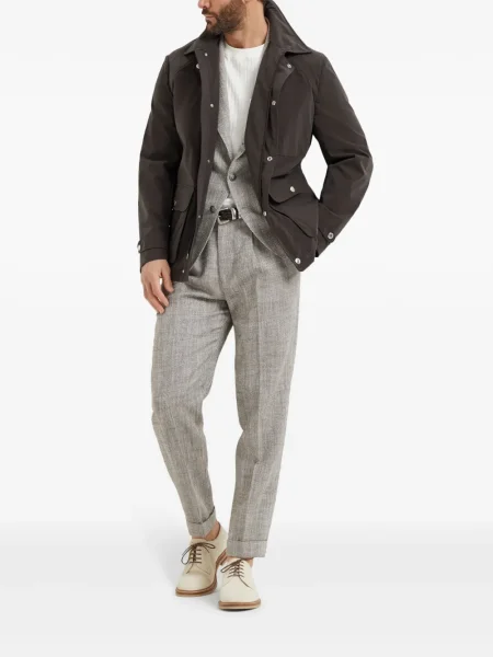 Pantaloni Brunello Cucinelli maro