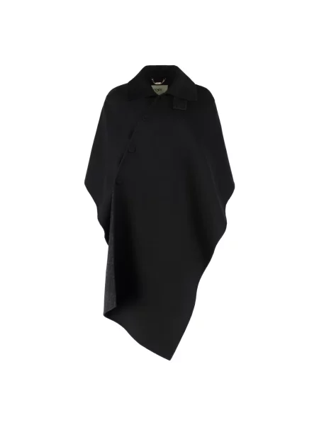 Kurtka Fendi wełniana czarna