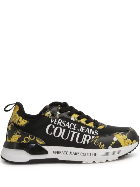Sneakerși Versace Jeans Couture negru