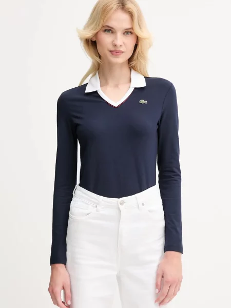 Lacoste longsleeve granatowy