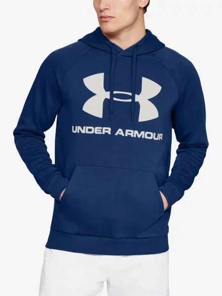 Geacă Under Armour din fleece albastru