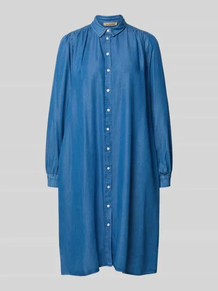 Smith & Soul Sukienka Koszulowa W Stylu Jeansowym blau niebieska