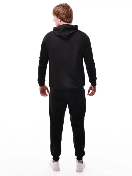 Спортивний костюм STREAM віскоза/поліестер чорний