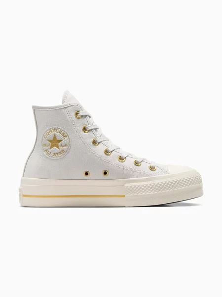 Високи кецове Converse Chuck Taylor All Star Lift синьо сиво