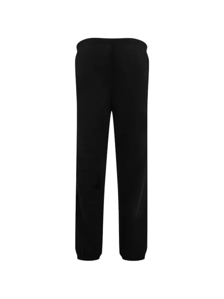 Pantaloni Needles din fleece alergare negru